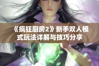 《疯狂厨房2》新手双人模式玩法详解与技巧分享