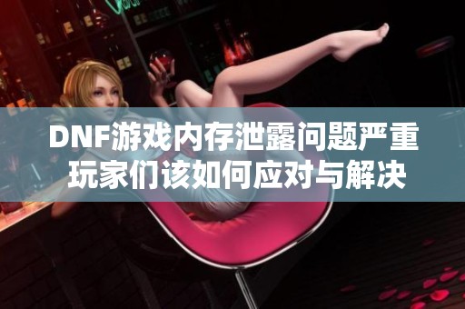 DNF游戏内存泄露问题严重 玩家们该如何应对与解决