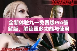 全新体验九一免费版Pro破解版，解锁更多功能与使用指南