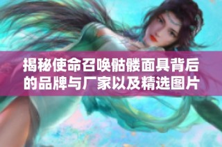 揭秘使命召唤骷髅面具背后的品牌与厂家以及精选图片展示