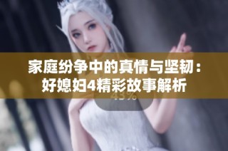 家庭纷争中的真情与坚韧：好媳妇4精彩故事解析