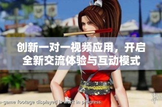 创新一对一视频应用，开启全新交流体验与互动模式