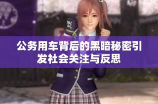 公务用车背后的黑暗秘密引发社会关注与反思