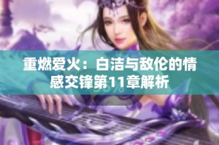 重燃爱火：白洁与敌伦的情感交锋第11章解析