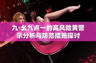 九·幺九点一的高风险黄警示分析与防范措施探讨