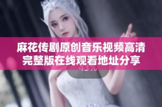 麻花传剧原创音乐视频高清完整版在线观看地址分享