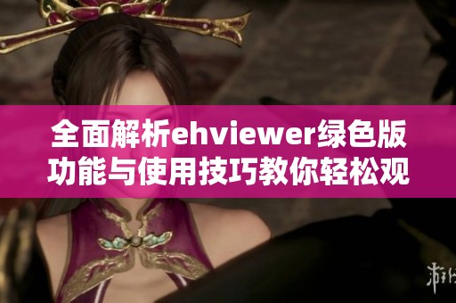 全面解析ehviewer绿色版功能与使用技巧教你轻松观影