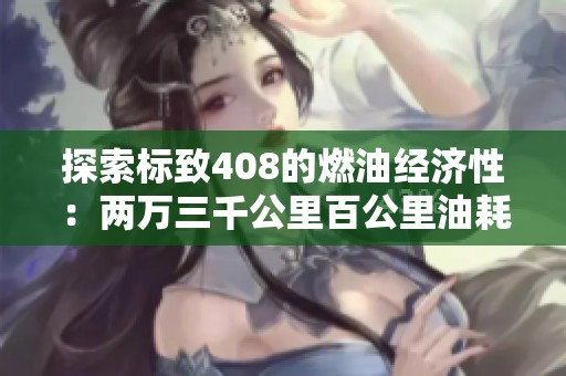 探索标致408的燃油经济性：两万三千公里百公里油耗仅7.3升