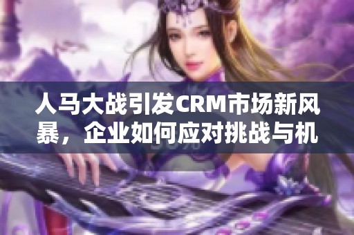 人马大战引发CRM市场新风暴，企业如何应对挑战与机遇