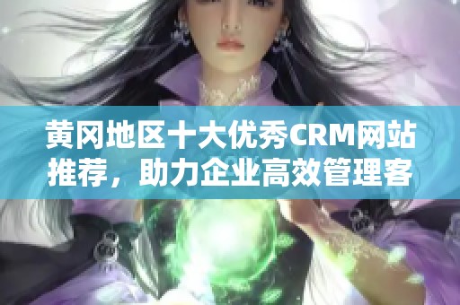 黄冈地区十大优秀CRM网站推荐，助力企业高效管理客户关系