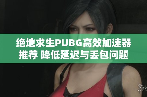 绝地求生PUBG高效加速器推荐 降低延迟与丢包问题的最佳选择