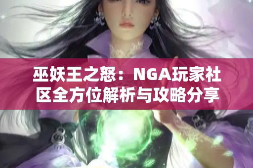 巫妖王之怒：NGA玩家社区全方位解析与攻略分享