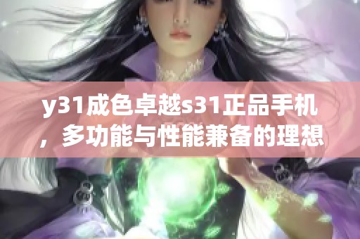 y31成色卓越s31正品手机，多功能与性能兼备的理想选择